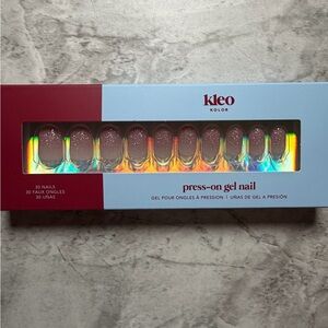 Kleo Kolor Glitter Press-On Nails - Sweet Rose